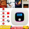 CO2 Messgerät Digital Kohlenmonoxidmelder-Detektor CO-Alarm-Detektor LCD-Display