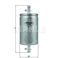 Mahle Kraftstofffilter für Audi Citroen Fiat Seat Skoda VW