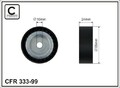 CAFFARO 333-99 Spannrolle Keilrippenriemen 65mm für VW GOLF VI (5K1) TIGUAN (5N)