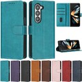 Handyhülle für Samsung Galaxy Z Fold 7 6 5 4 3 5G Leder Wallet Case Klapphülle