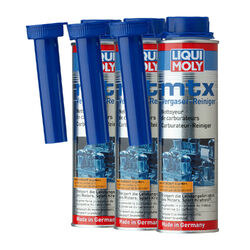 LIQUI MOLY mtx Vergaserreiniger Kraftstoffadditiv Korrosionsschutz, 3x300 ml