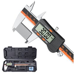 Präziser Digitaler Messschieber 150mm mit Großem LCD-Display & Edelstahl
