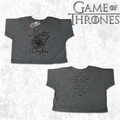 Offizielles Game of Thrones Mother of Dragons Damen grau kurzes T-Shirt