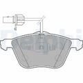 DELPHI Bremsbelagsatz, Scheibenbremse LP1801 für FORD SEAT VW