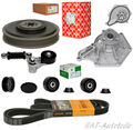 CONTI 6PK2490+Keilrippenriemensatz Span.A+WP+R.S für Audi A4 A6 A8 Q7 2.7 3.0TDI