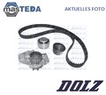 KD007 ZAHNRIEMEN-SATZ KIT SET + WASSERPUMPE DOLZ FÜR TOYOTA COROLLA 1.9L 51KW