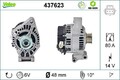 VALEO 437623 Lichtmaschine Generator LiMa 80A 14V für FORD Focus C-Max (DM2)