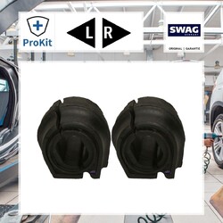 2x ORIGINAL® Swag Lagerung, Stabilisator Vorne, Links, Rechts für Citroën