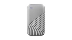WD. My Passport™ Festplatte, 1 TB SSD, 2,5 Zoll, extern, Silber