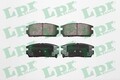 LPR 05P1323 Bremsbelagsatz, Scheibenbremse für CHEVROLET OPEL Bremsanlage