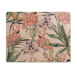 Napfunterlage Futter Unterlage Katzenklo Vorleger Matte Haustiere Flamingos