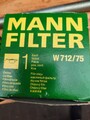 2 Oel MANN-FILTER W 712/75 für Opel Rover Saab Daewoo Chevrolet Lada Irmscher