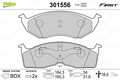 VALEO Bremsbelagsatz, Scheibenbremse 301556 für CHRYSLER DODGE PLYMOUTH