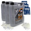 15 Liter original Liqui Moly Top Tec 4200 5W30 Motoröl Motorenöl Set Trichter