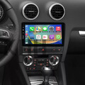 Für Audi A3 8P 2003-2013 Android 13 Autoradio 2+64G GPS NAVI BT USB CarPlay 9''