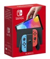 Nintendo Switch OLED (HEG-001), neon-rot/neon-blau, HK Version, NEU & OVP
