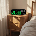 LED Wecker Digital Alarmwecker Uhr Schlummerfunktion Alarm Wecker Temperatur 7"
