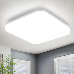 GBLY Deckenlampe LED Deckenleuchte Flach 22CM Badezimmerlampe IP54 Küchenlampe