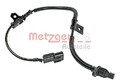 METZGER 0900154 ABS Sensor Raddrehzahl Vorne Rechts für KIA Picanto (SA)