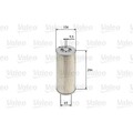 1x Luftfilter VALEO 585703 passend für DAF FIAT FORD HANOMAG MAGIRUS-DEUTZ VW