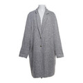 ONLY Carmakoma, Mantel, Damen, Größe: 52, Grau/Weiß, Baumwolle/Polyester #kEp