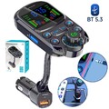 FM Transmitter Radio Audio MP3 Player USB Bluetooth Auto Ladegerät Adapter KFZ