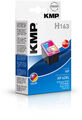 KMP Patrone H163 kompatibel mit HP C2P07AE HP 62XL zu Officejet 5740 etc. color