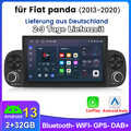Carplay Android13 Autoradio Für Fiat Panda 2012-2020 GPS Navi WIFI DAB RDS FM BT