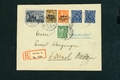 Deutsches Reich Michel Nummer 258 - 260 auf Brief geprüft