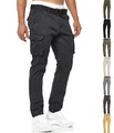 Indicode Herren Cargohose William-Freizeithose Cargo Pants Outdoor Hose Männer