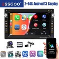 64G Autoradio Carplay GPS Navi FM Kam Für VW Polo 9N Golf Jetta MK4 Passat B5 T5