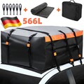 566L Auto Dachbox Dachkoffer Aufbewahrungsbox Wasserdicht Dachtasche mit Haken⭐
