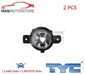 NEBELSCHEINWERFER PAAR SET TYC 19-5720001 2PCS P NEU OE QUALITÄT