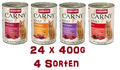 Animonda Carny Adult Nassfutter Katzenfutter Multi mix paket 4 sorten 24x400g