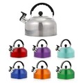 Edelstahl Flötenkessel 3,0 L Camping Wasserkocher Wasserkessel Pfeifkessel Tee