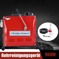 900W Rohrreinigungsgerät Rohrreinigungsmaschine Elektro Rohr reinigen Sanitär
