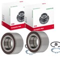 2X FAG RADLAGER-SATZ VORNE PASSEND FÜR DACIA DOKKER LODGY RENAULT CAPTUR CLIO