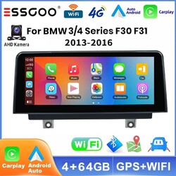 10.25" Android 13 4G Autoradio Carplay 8 Core GPS Für BMW 3 Ser F30 F31 F34 NBT