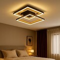 Deckenleuchte Designleuchte Wohnzimmerlampe LED CCT Timer Fernbedienung dimmbar