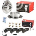Brembo Bremsscheiben 280mm + Bremsbeläge Hinten passend für Fiat Ducato Peugeot