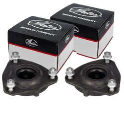 2X GATES DOMLAGER VORNE LINKS+RECHTS passend für FORD FIESTA FUSION MAZDA 2