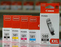 Original Canon Patronen-Set PGI-580 CLI-581 Pixma TR7550 TR8550 TS6150 TS6151