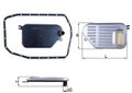 MAHLE HX 239D Hydraulikfilter, Automatikgetriebe für AUDI BMW