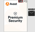 Avast Premium Security 2023 10 PC (Windows) - 1 Jahr - Key Digitaler Versand