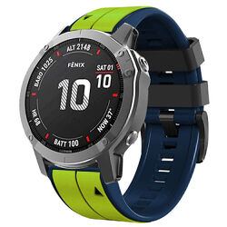 Für Garmin Fenix E 8 7 7X 6 6X Epix Pro 5 5X Plus S70 Quick fit Silikon Armband