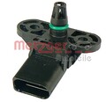 Sensor Saugrohrdruck METZGER 0906101 für SEAT IBIZA POLO VW SKODA 4 9A4 9A2 9N2