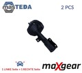 11-0712 STOSSDAMPFER STOßDÄMPFER 2 STÜCK PAAR VORNE MAXGEAR 2PCS NEU
