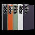 Echt Leder Hülle Für Samsung Galaxy S25 S24 S23 Ultra Handy Schutz Case Cover