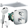 Unterputz Duscharmatur, Set mit Hansgrohe Ecostat E und Ibox Inkl. THERMOSTAT✅