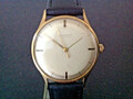 Vintage Junghans Armbanduhr Gold Double Cal. 687~ 1963 neue Revision